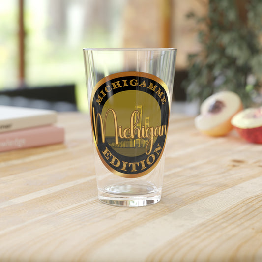 Michigamme Pint Glass, 16oz