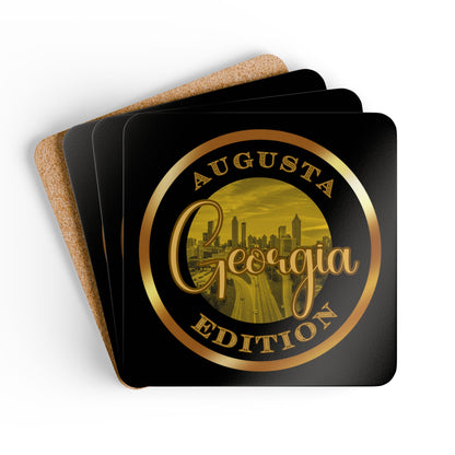 Augusta Corkwood Coaster Set