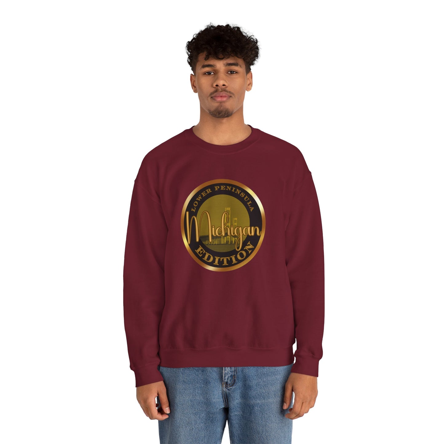 Lower Peninsula Unisex Heavy Blend™ Crewneck Sweatshirt