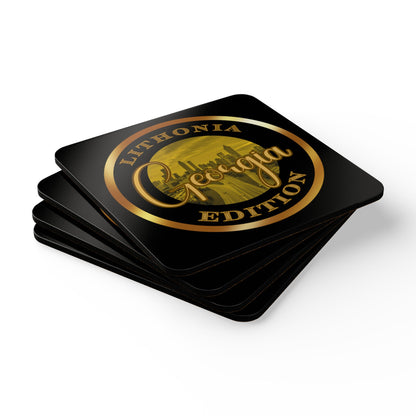 Lithonia Corkwood Coaster Set