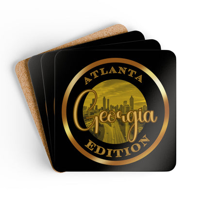 Atlanta Corkwood Coaster Set