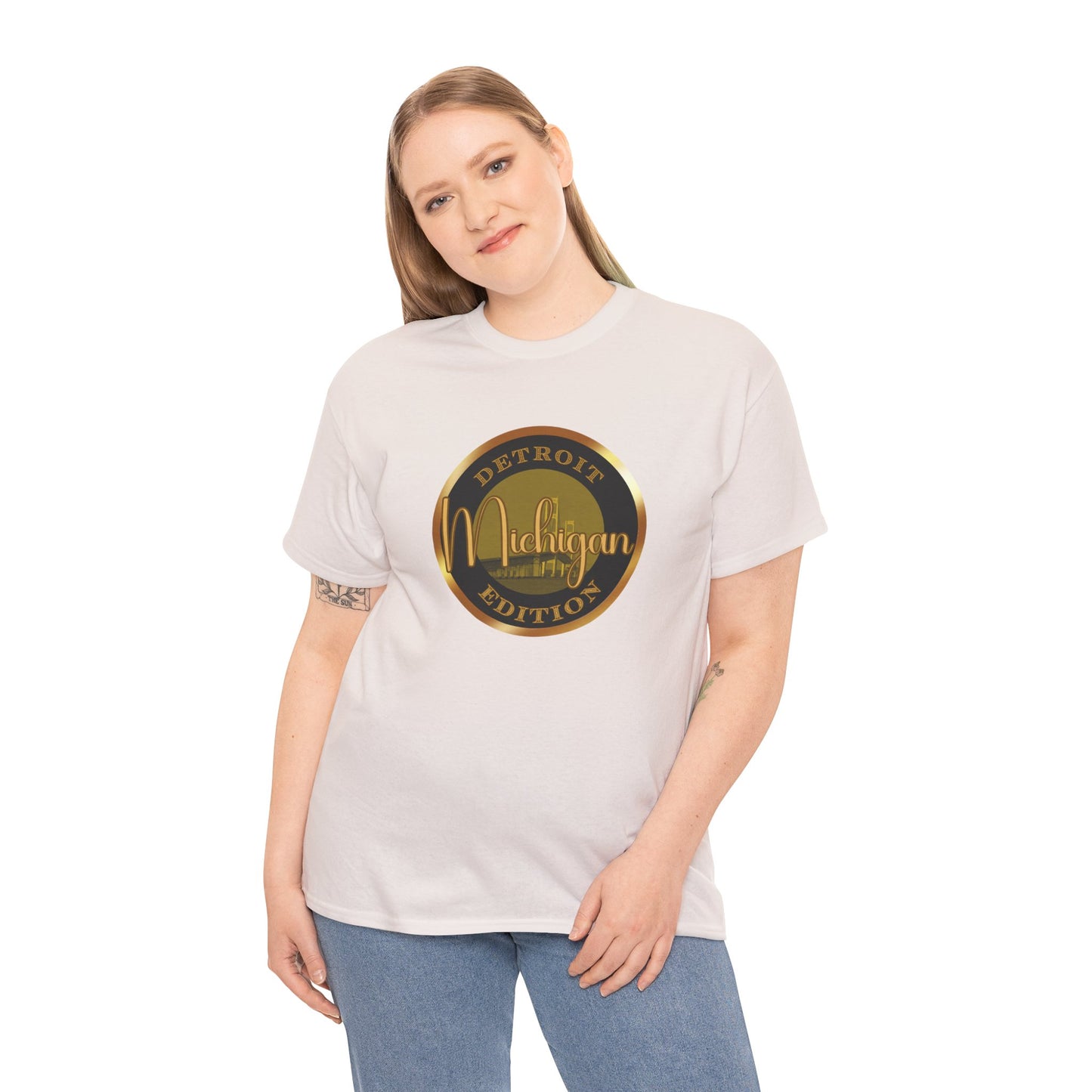 Detroit Unisex Heavy Cotton Tee