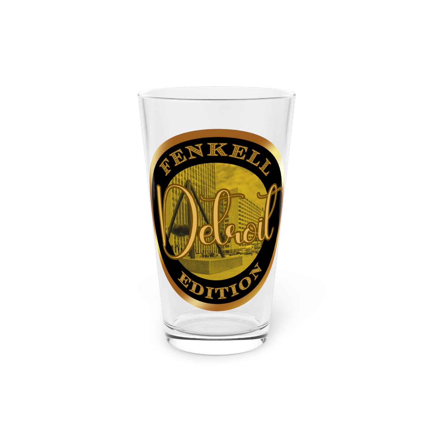 Fenkell Pint Glass, 16oz