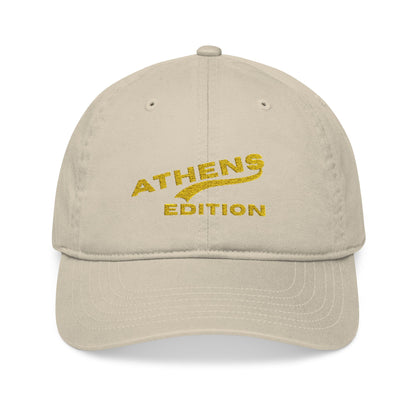 Athens Organic Baseball Cap (Embroidery)
