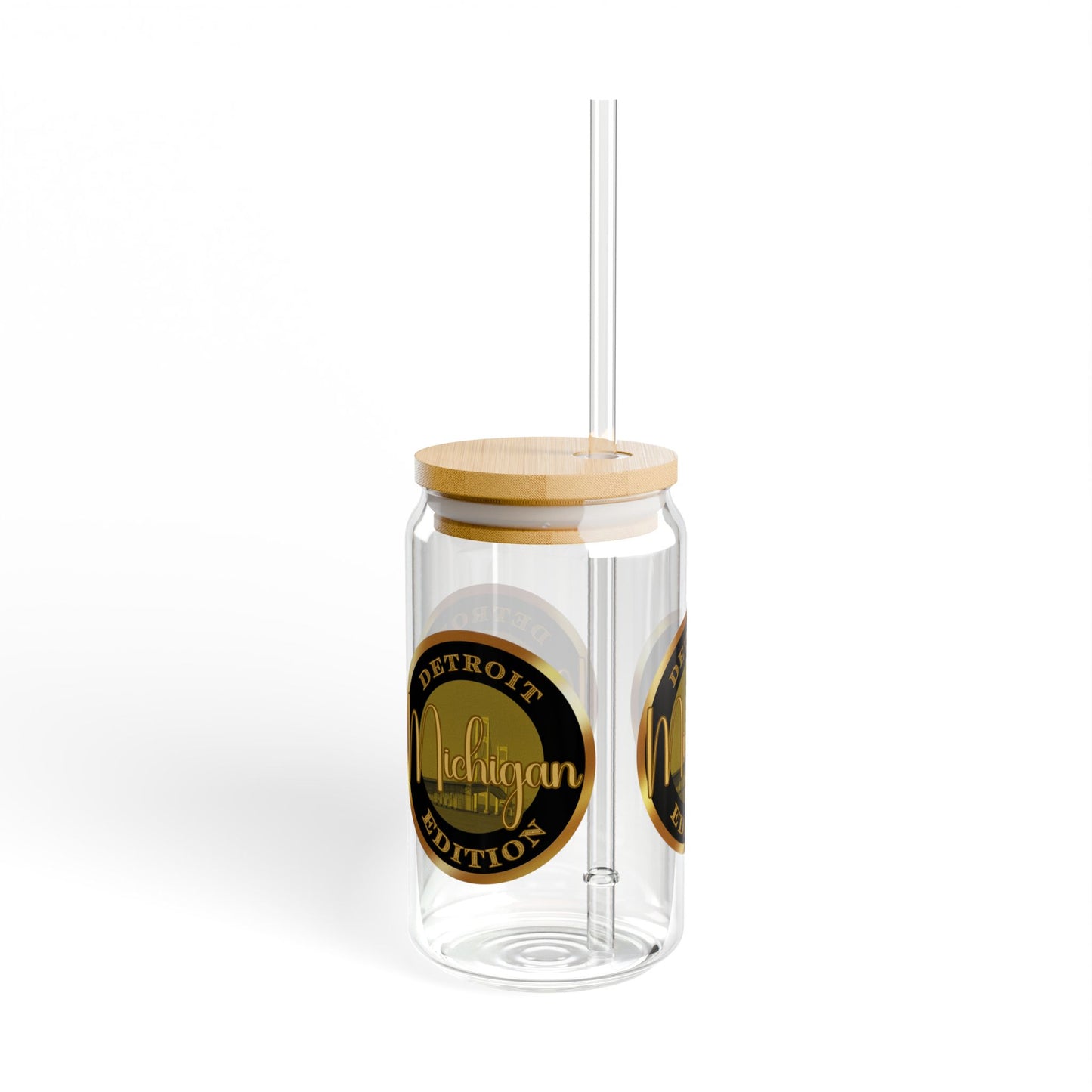 Detroit Sipper Glass, 16oz