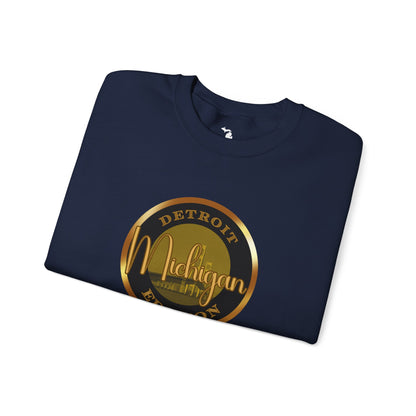 Detroit Unisex Heavy Blend™ Crewneck Sweatshirt