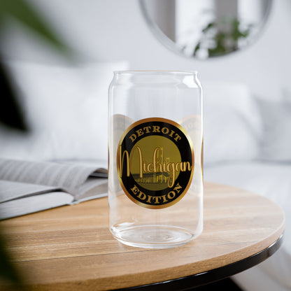 Detroit Sipper Glass, 16oz