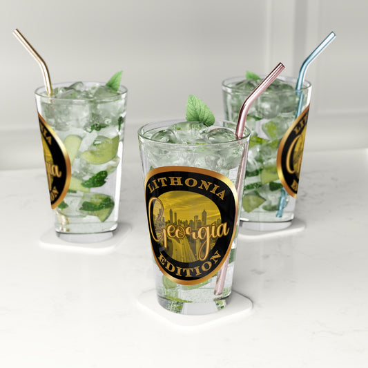 Lithonia Pint Glass, 16oz