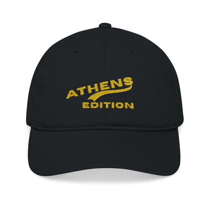 Athens Organic Baseball Cap (Embroidery)