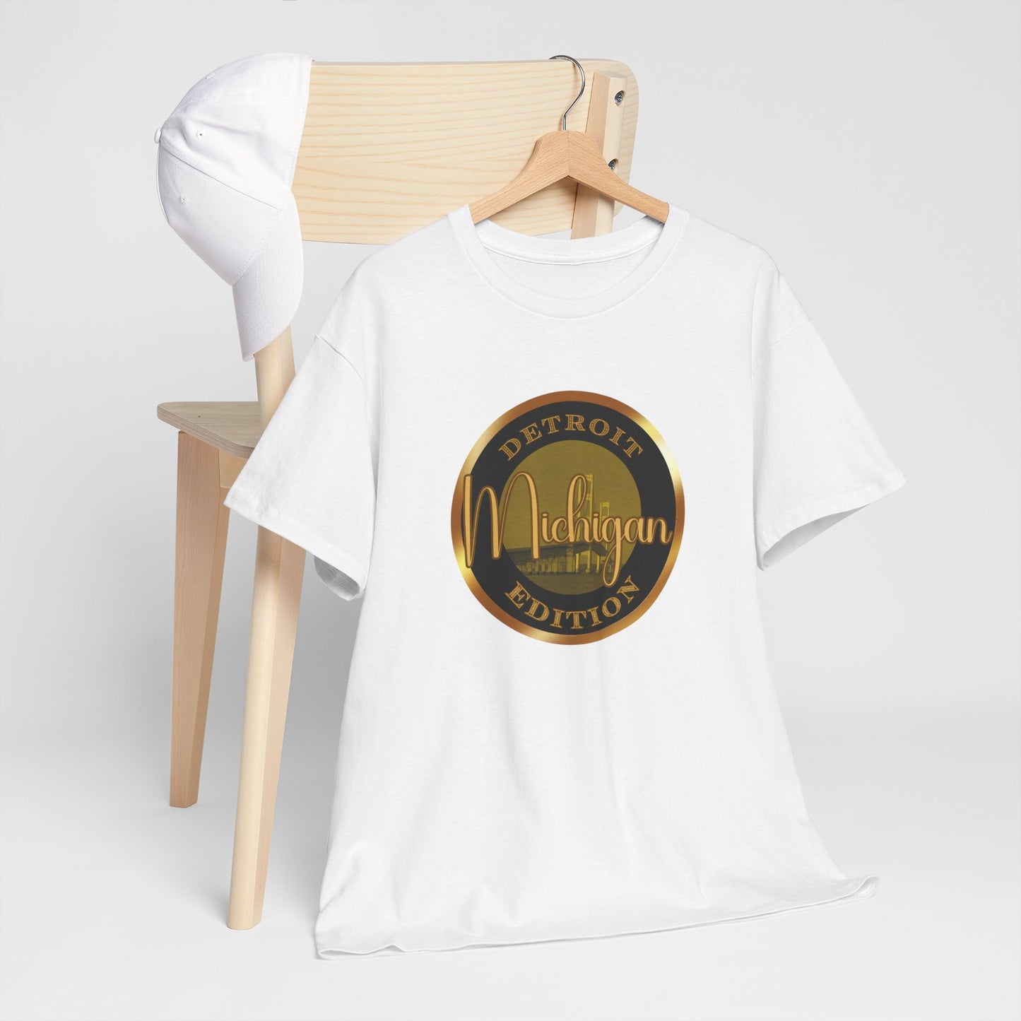 Detroit Unisex Heavy Cotton Tee