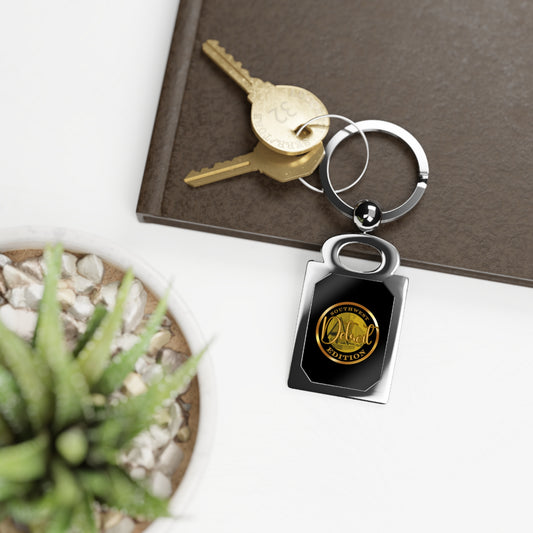 Southwest Rectangle Photo Keyring