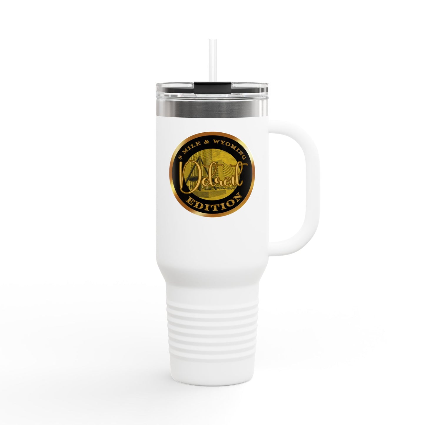 8 Mile & Wyoming Insulated Travel Mug, 40oz