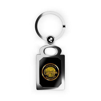 Augusta Rectangle Photo Keyring