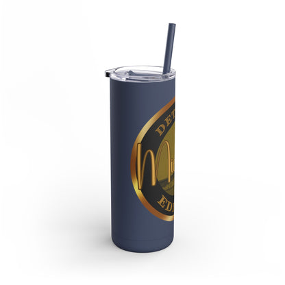 Detroit Maars Maker Skinny Matte Tumbler, 20oz