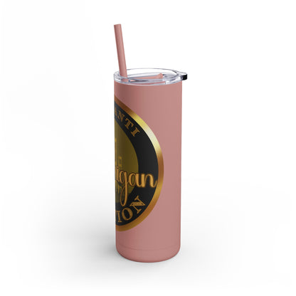 Ypsilanti Maars Maker Skinny Matte Tumbler, 20oz