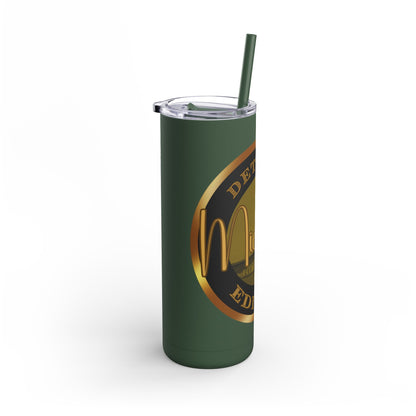 Detroit Maars Maker Skinny Matte Tumbler, 20oz