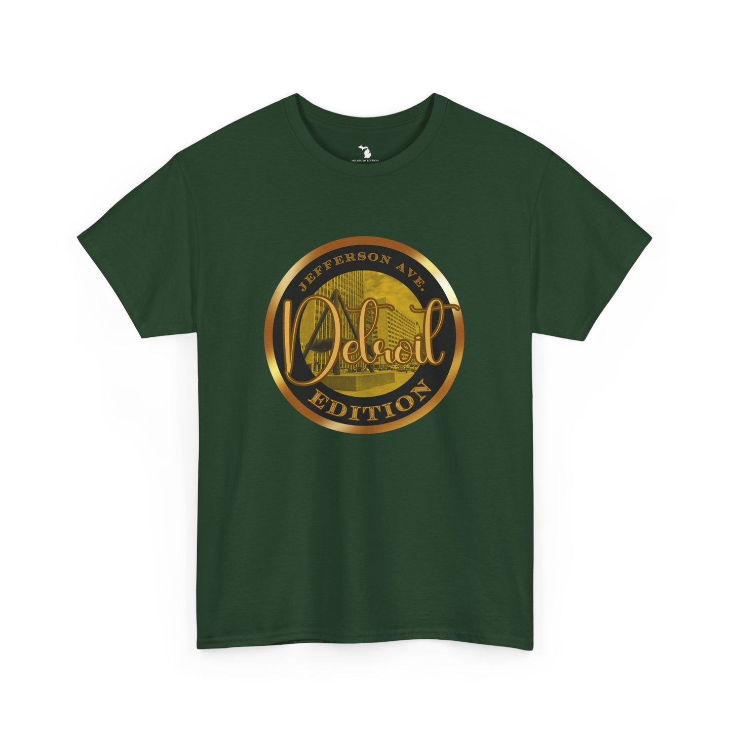 Jefferson Avenue Unisex Heavy Cotton Tee