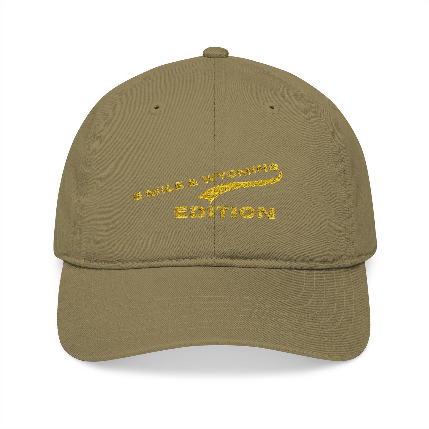 8 Mile & Wyoming Organic Baseball Cap (Embroidery)