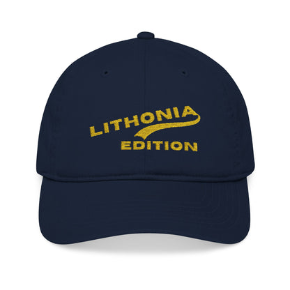 Lithonia Organic Baseball Cap (Embroidery)