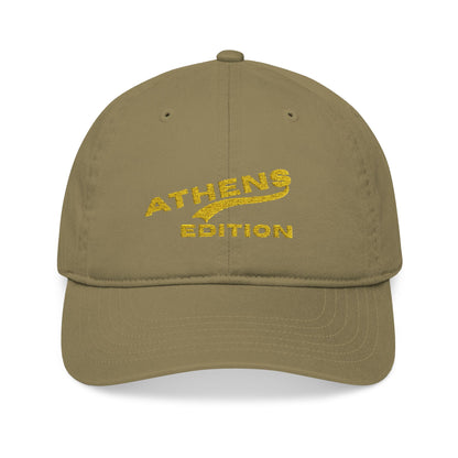 Athens Organic Baseball Cap (Embroidery)