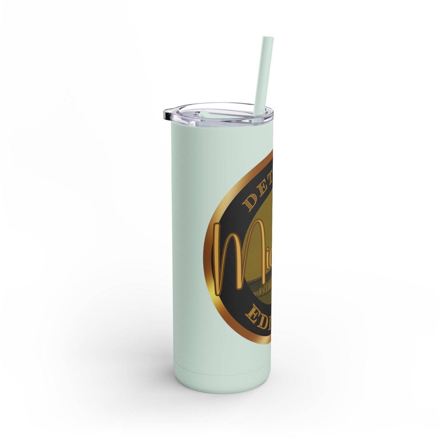 Detroit Maars Maker Skinny Matte Tumbler, 20oz
