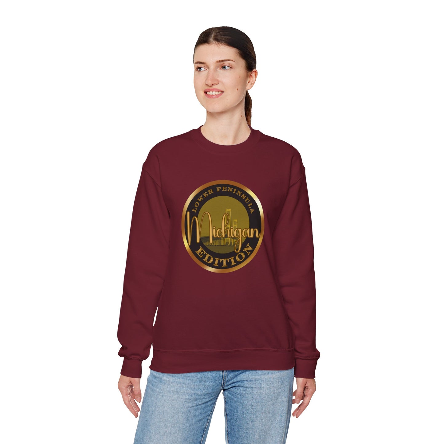 Lower Peninsula Unisex Heavy Blend™ Crewneck Sweatshirt