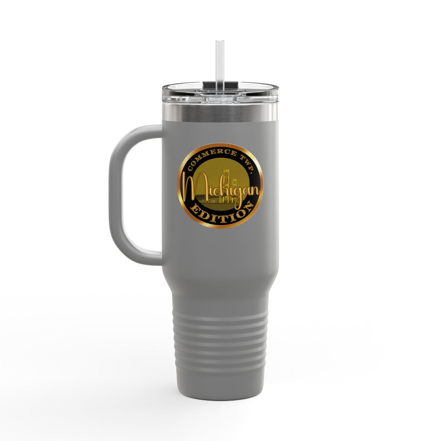 Commerce Twp.  Insulated Travel Mug, 40oz