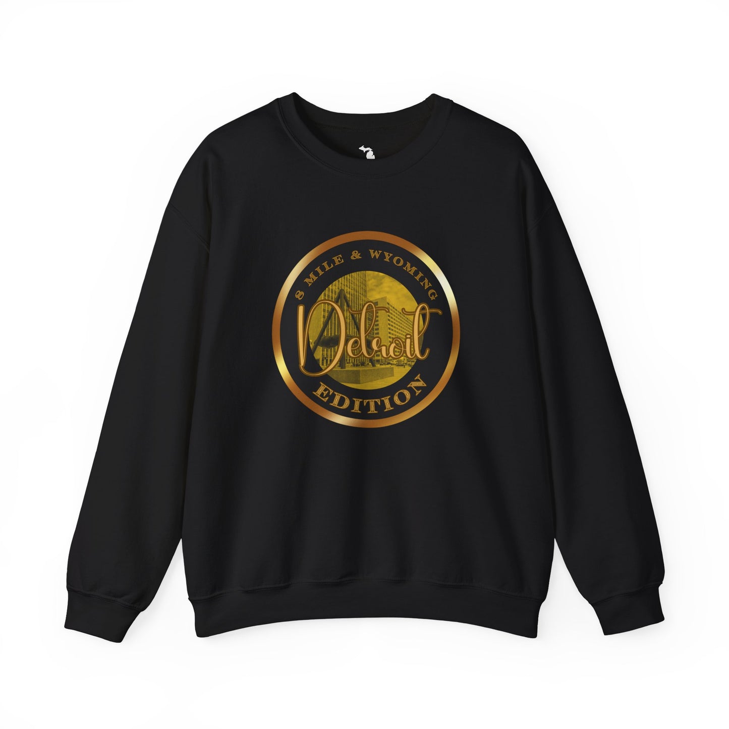 8 Mile & Wyoming Unisex Heavy Blend™ Crewneck Sweatshirt