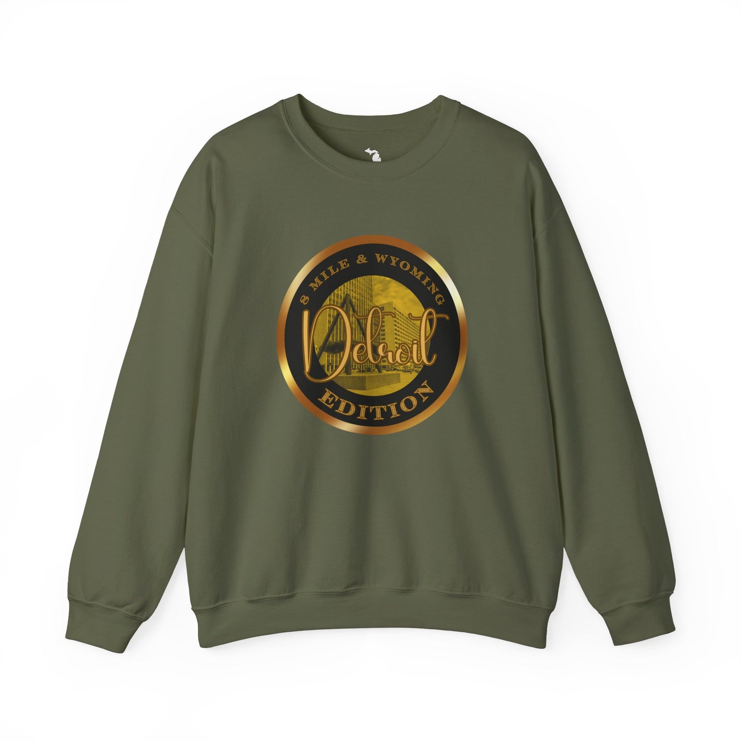 8 Mile & Wyoming Unisex Heavy Blend™ Crewneck Sweatshirt