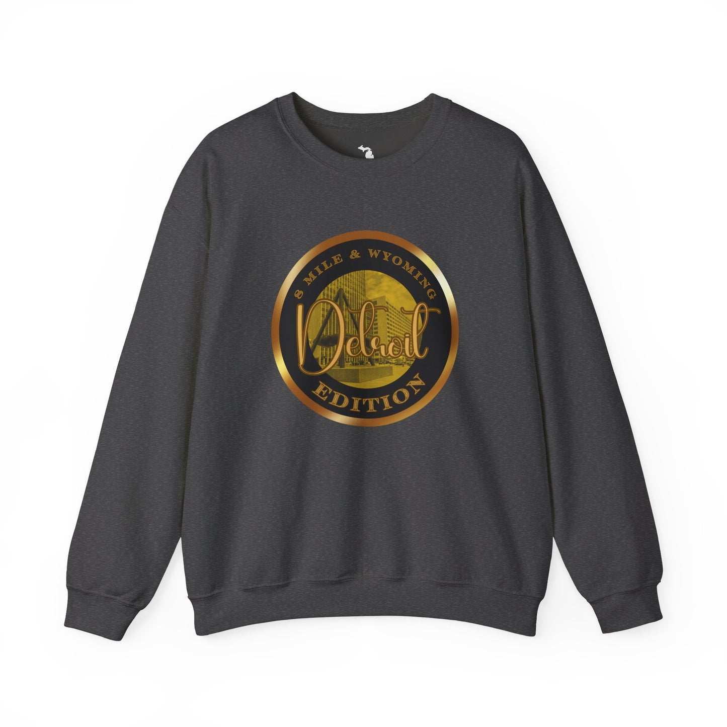 8 Mile & Wyoming Unisex Heavy Blend™ Crewneck Sweatshirt