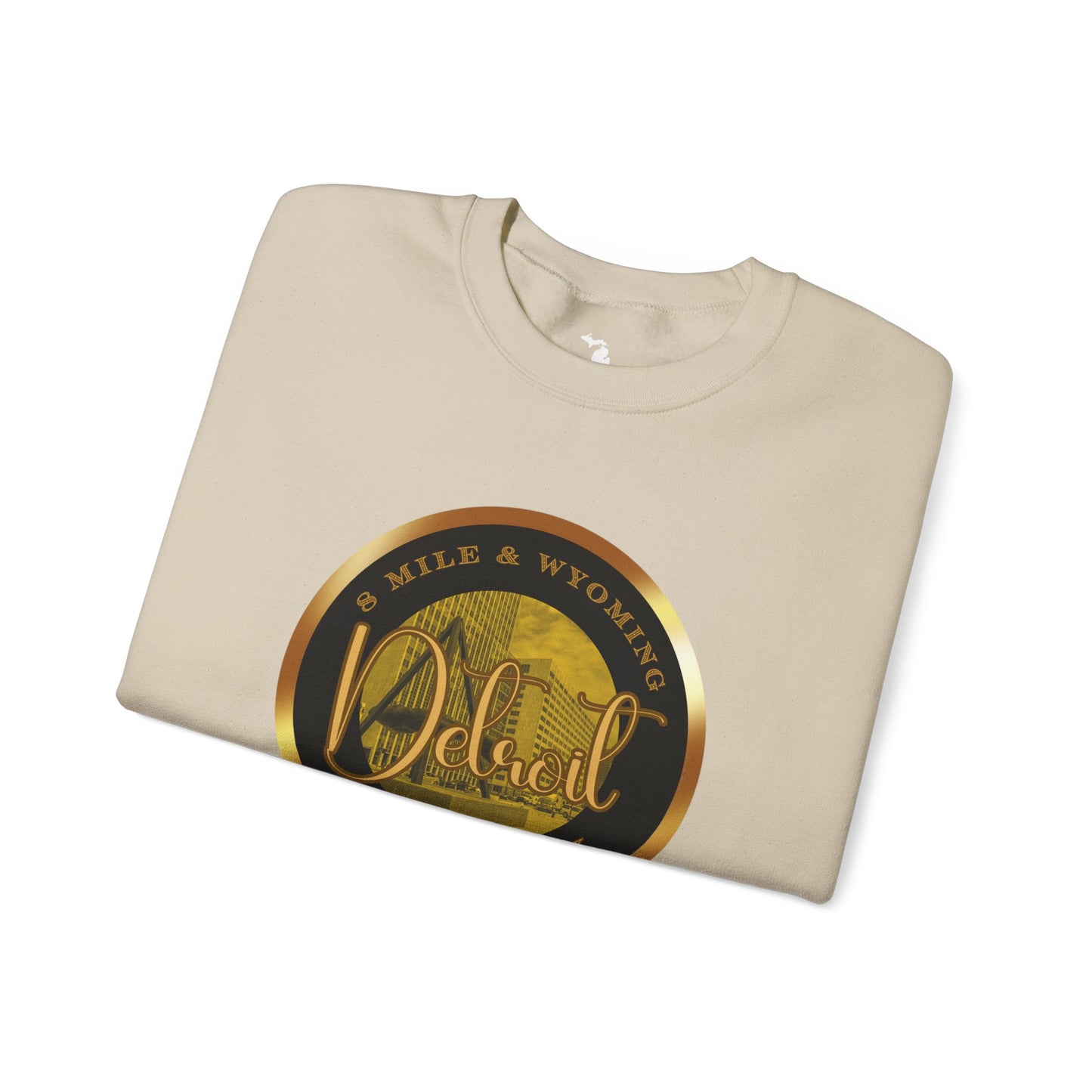 8 Mile & Wyoming Unisex Heavy Blend™ Crewneck Sweatshirt