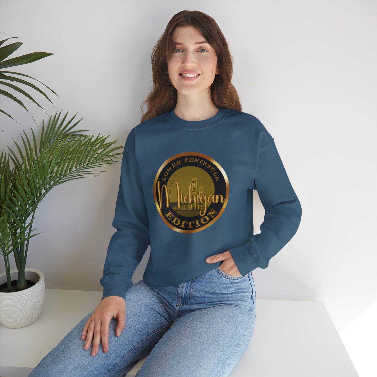 Lower Peninsula Unisex Heavy Blend™ Crewneck Sweatshirt