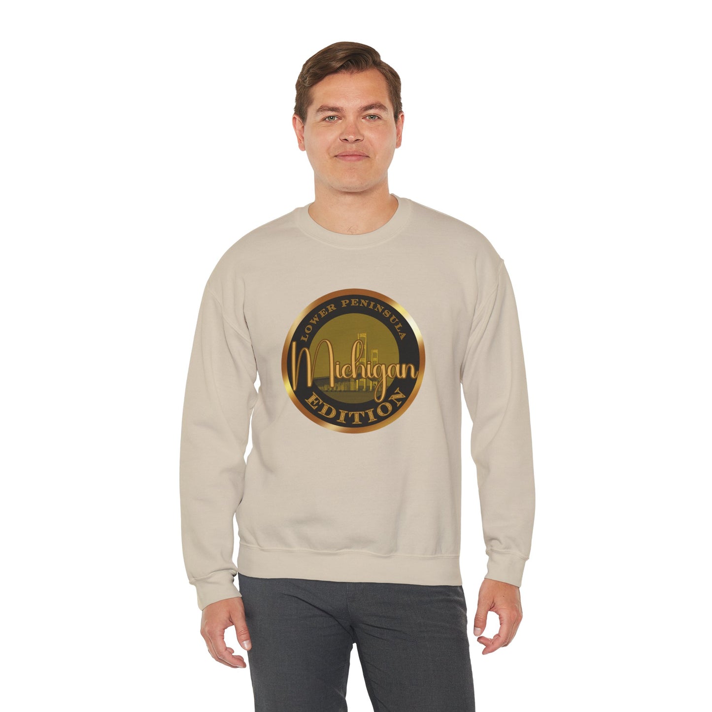 Lower Peninsula Unisex Heavy Blend™ Crewneck Sweatshirt