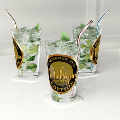 Commerce Twp. Pint Glass, 16oz