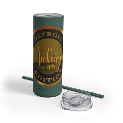 Detroit Maars Maker Skinny Matte Tumbler, 20oz