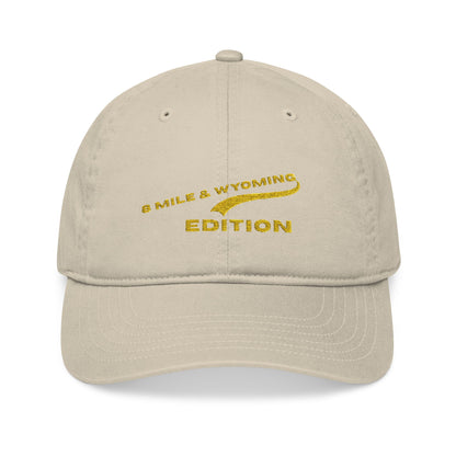 8 Mile & Wyoming Organic Baseball Cap (Embroidery)