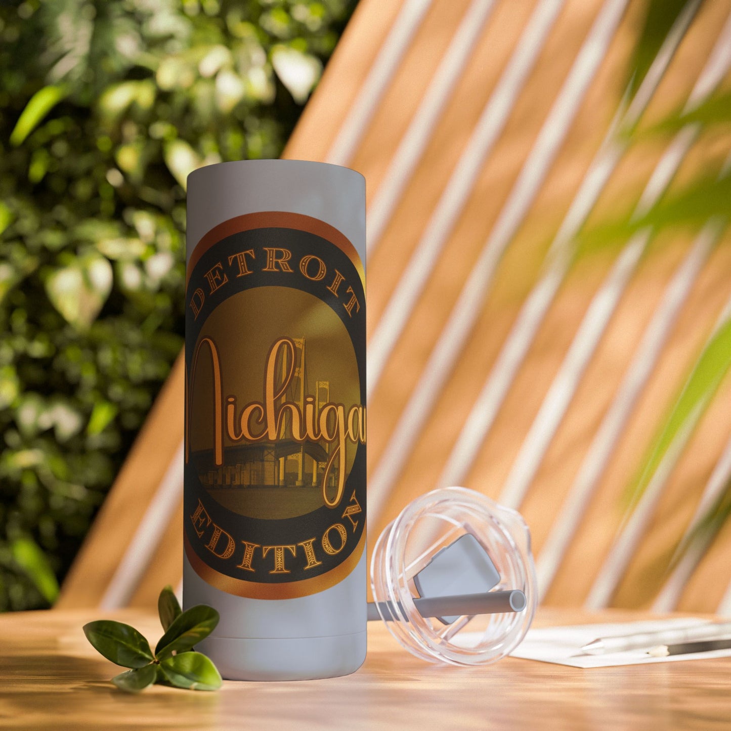 Detroit Maars Maker Skinny Matte Tumbler, 20oz