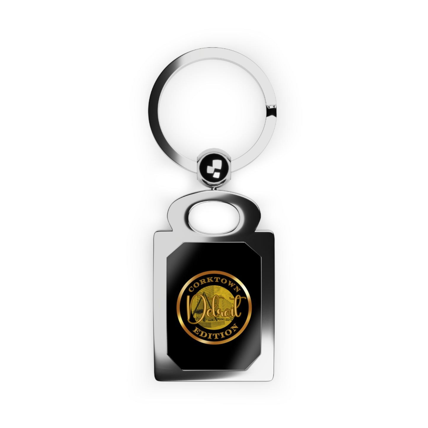 Corktown Rectangle Photo Keyring