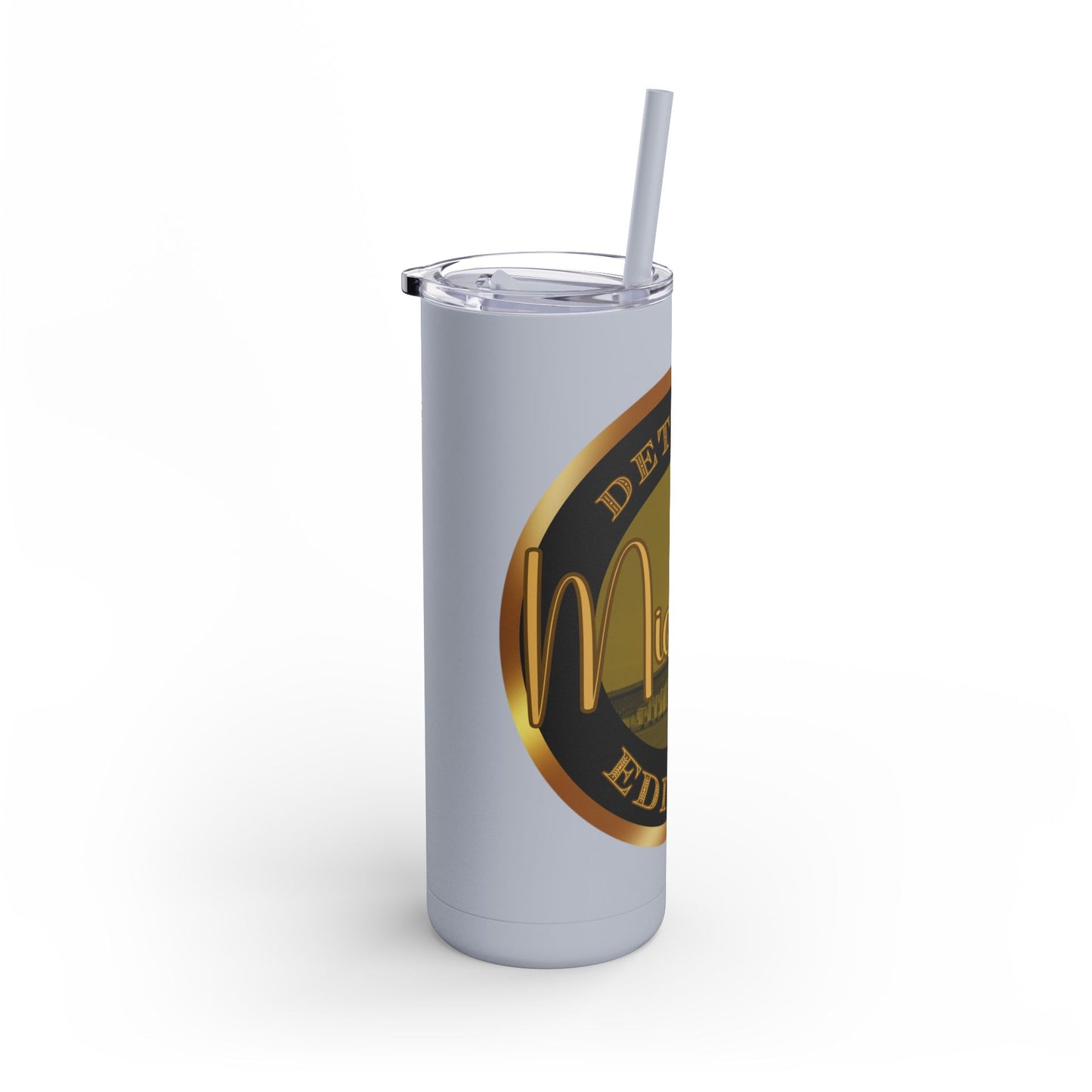 Detroit Maars Maker Skinny Matte Tumbler, 20oz