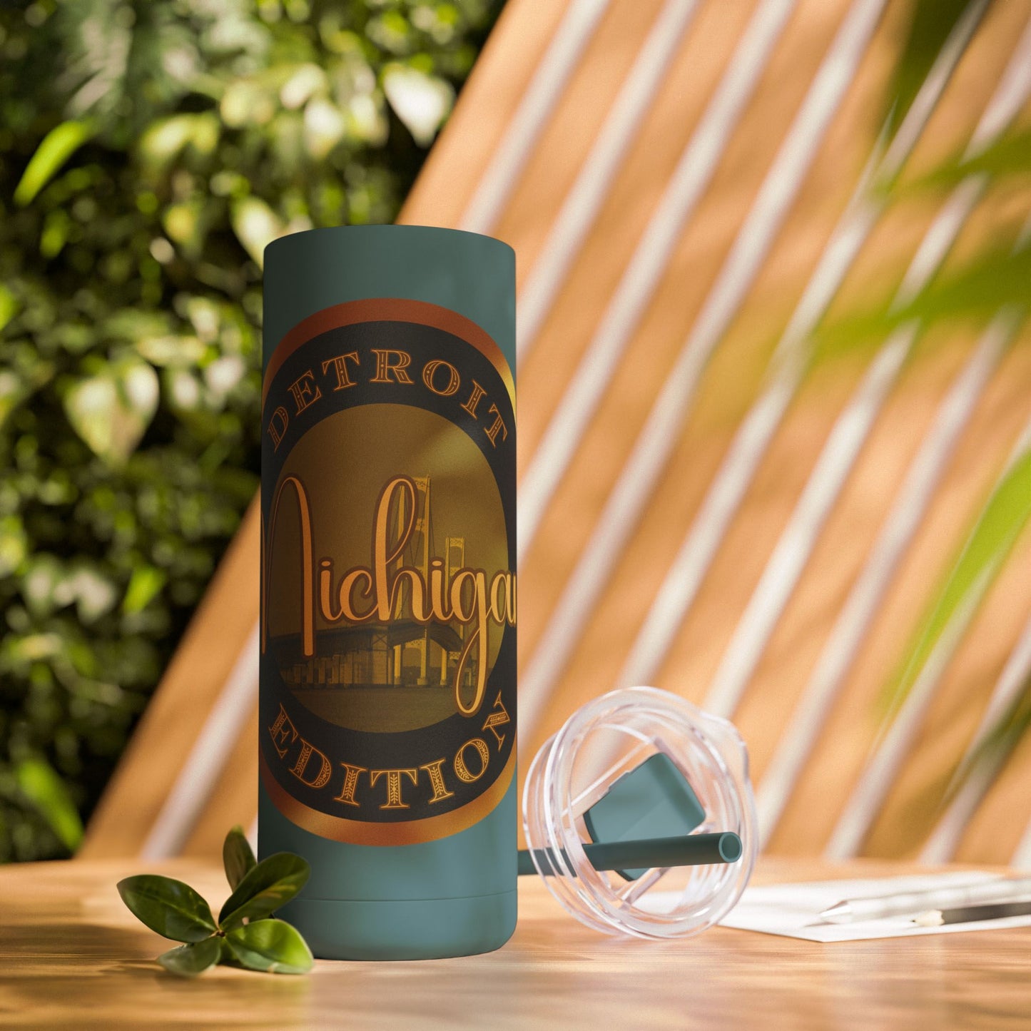 Detroit Maars Maker Skinny Matte Tumbler, 20oz