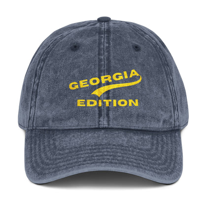 Georgia Vintage Cap (Embroidery)