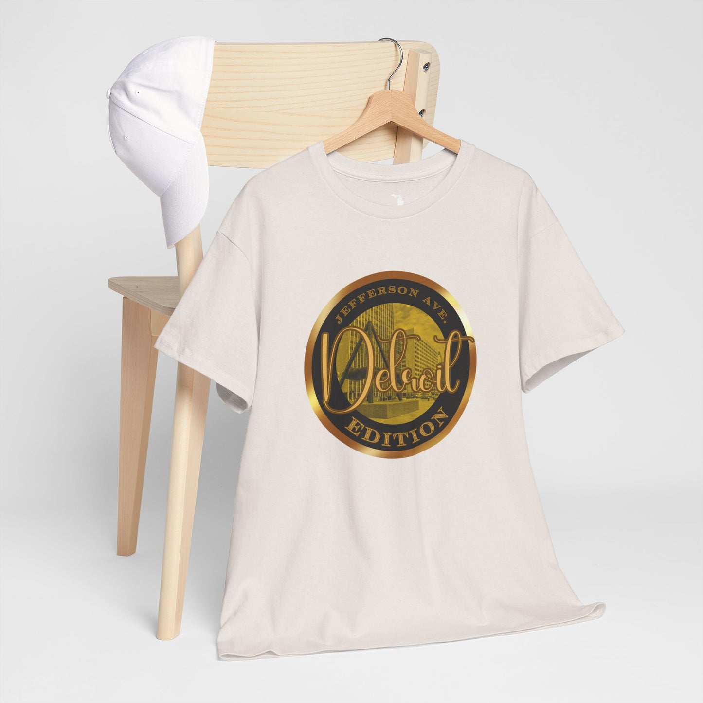 Jefferson Avenue Unisex Heavy Cotton Tee