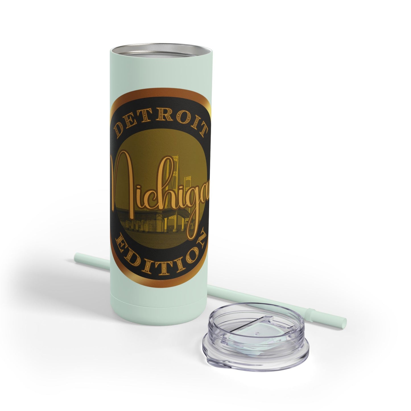 Detroit Maars Maker Skinny Matte Tumbler, 20oz