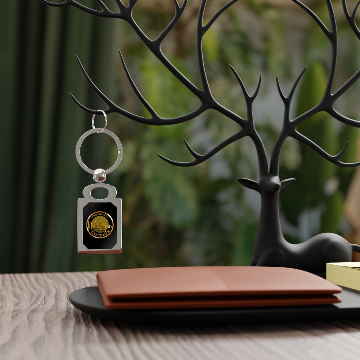 Ypsilanti Rectangle Photo Keyring