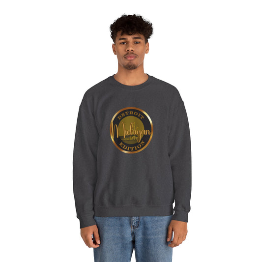 Detroit Unisex Heavy Blend™ Crewneck Sweatshirt