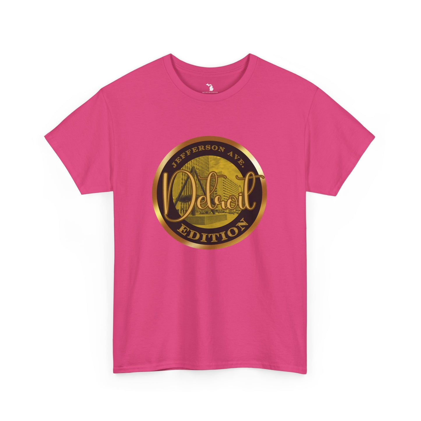 Jefferson Avenue Unisex Heavy Cotton Tee