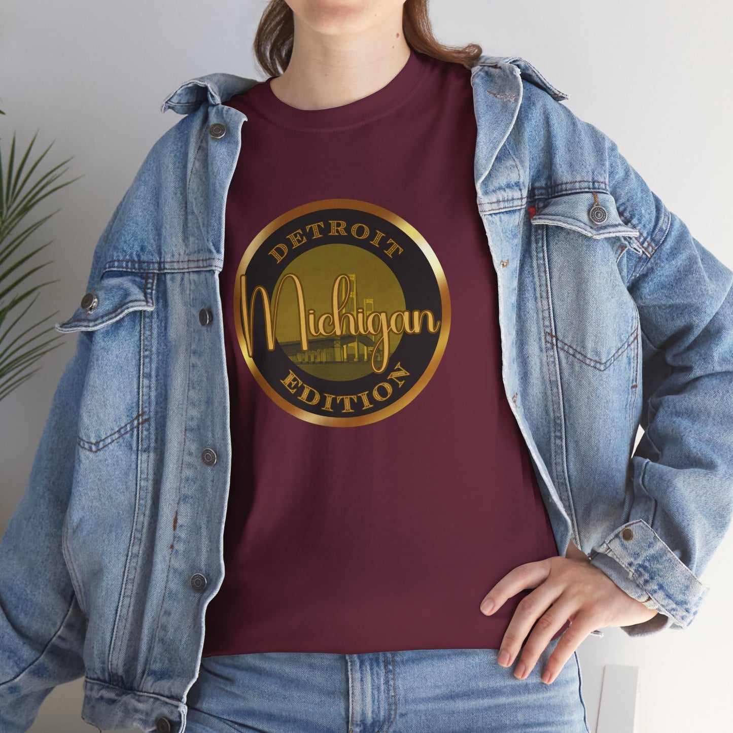Detroit Unisex Heavy Cotton Tee