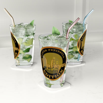 Lower Peninsula Pint Glass, 16oz