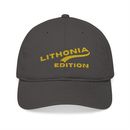Lithonia Organic Baseball Cap (Embroidery)