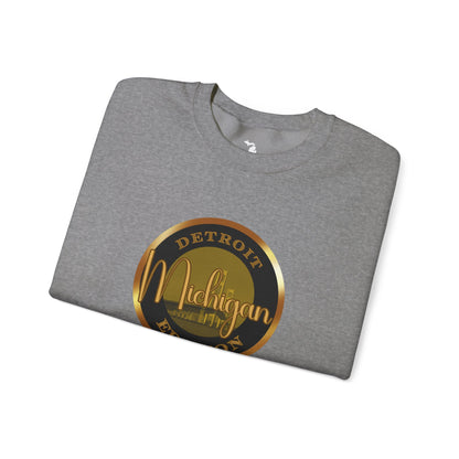Detroit Unisex Heavy Blend™ Crewneck Sweatshirt